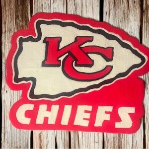 Custom Kansas City Chiefs Football Rug